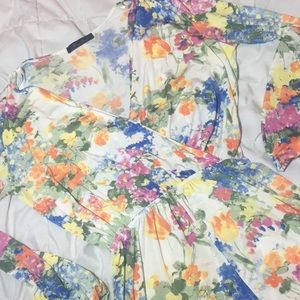 FLORAL ROMPER